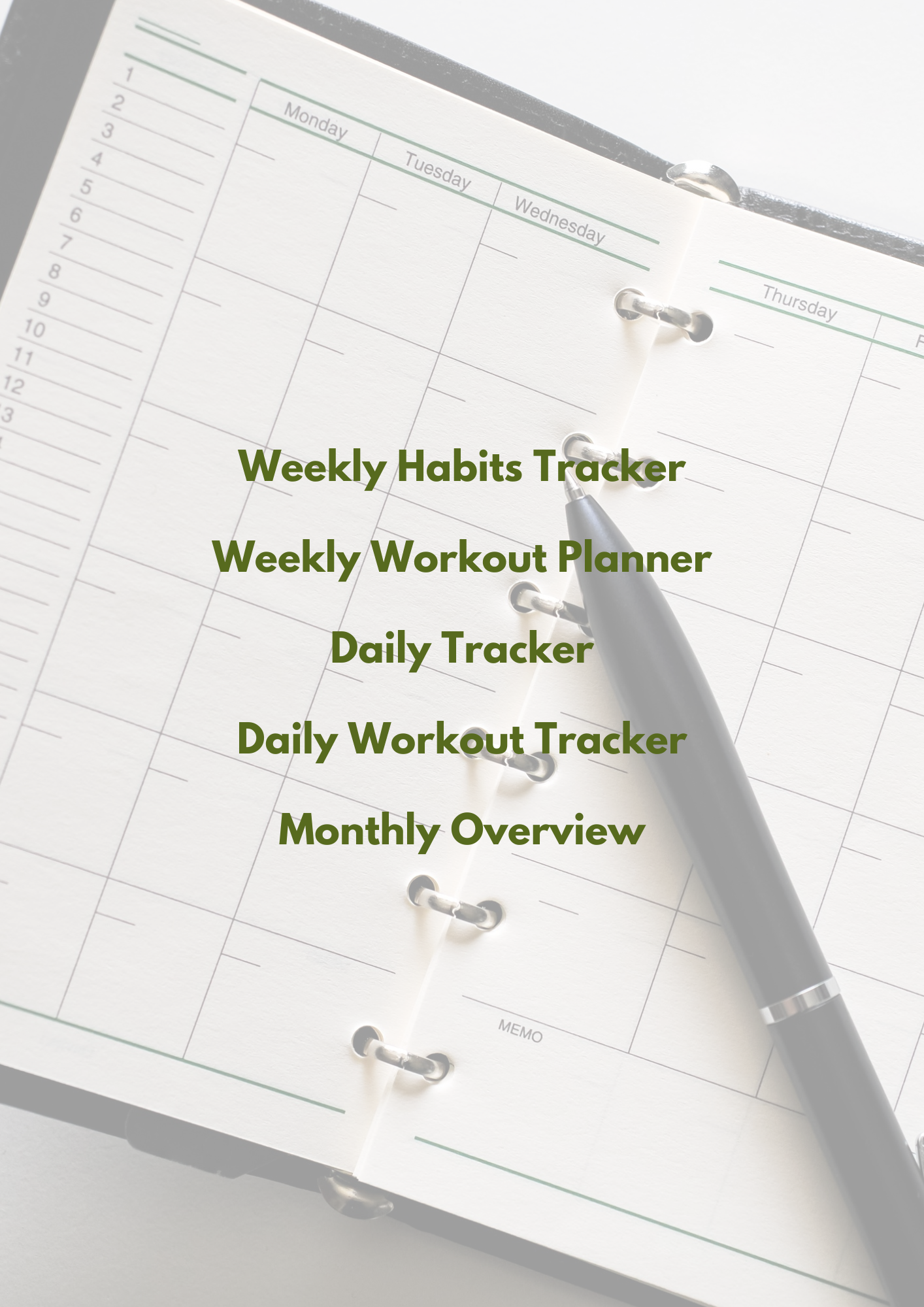 The Fitness Planner