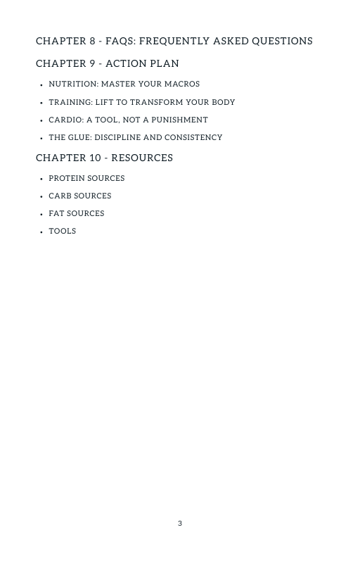 The Fat Loss Equation Ebook