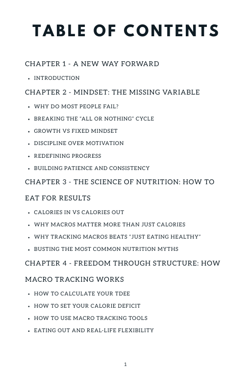 The Fat Loss Equation Ebook
